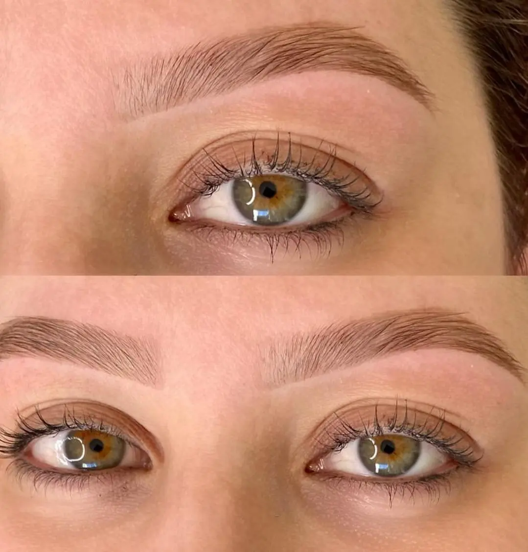 Resultado de design de sobrancelhas